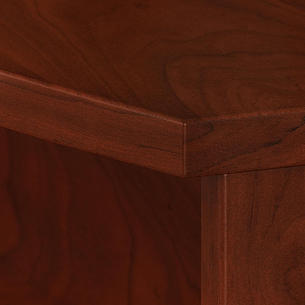 Bush Business Furniture Studio C 72W Computer Desk with Wire Management and Modesty Panel in Hansen Cherry, Professional Table for Home Office and Corporate Office