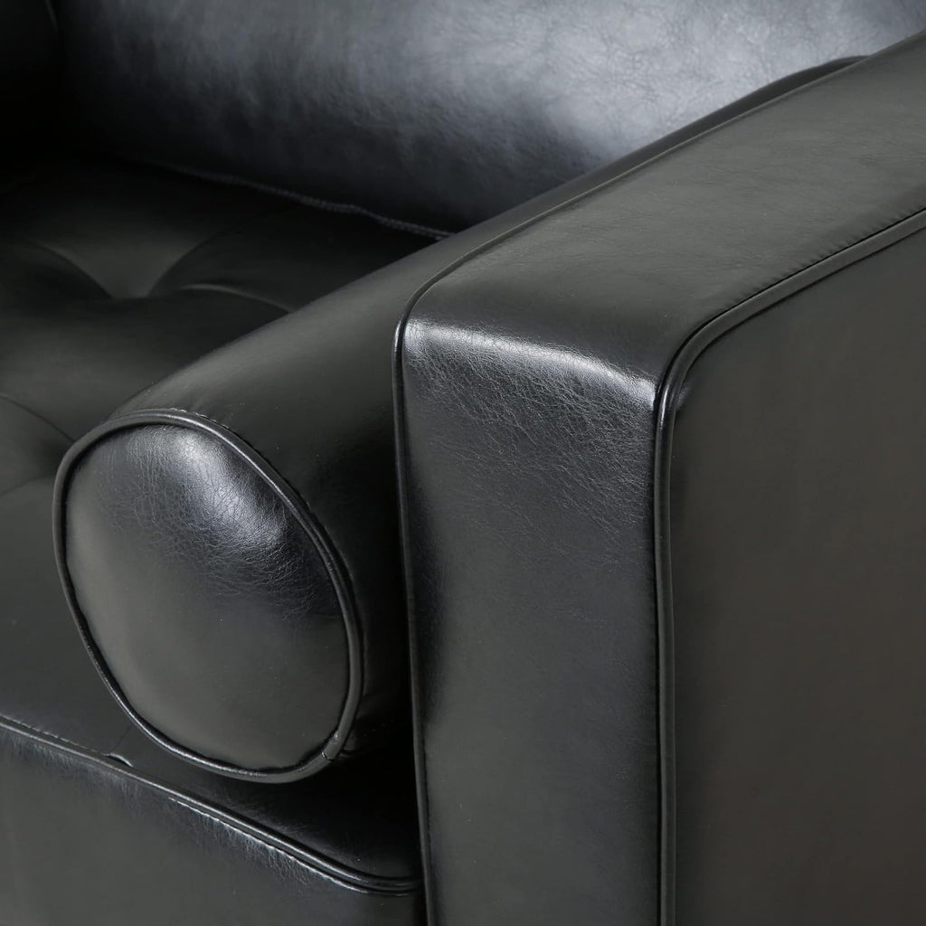 Christopher Knight Home Malinta Club Chair, Midnight + Espresso