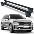 YZONA Heavy Duty 300 LBS Roof Rack Cross Bars Compatible with 2015 2016 2017 2018 2019 2020 2021 2022 2023 2024 Kia Sorento & Sorento HYBIRD with Side Rails, Adjustable & Lockable Crossbars Rooftop