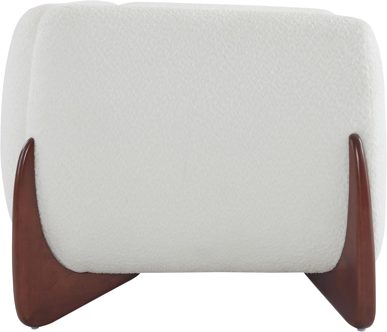 Christopher Knight Home Alma 63' Boucle Loveseat with Wood Legs, 2 Seater Sofa Couches for Living Room, Upholstered Couch Chair, Soft Seating Lounge Sofa Chair, Cozy Loveseat with Armrest, Beige