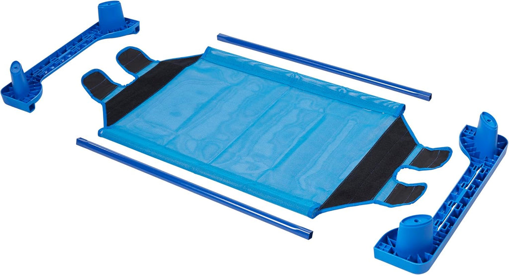 ECR4Kids Streamline Cot, Ready-to-Assemble, Toddler Size, Classroom Furniture, Blue, 6-Pack
