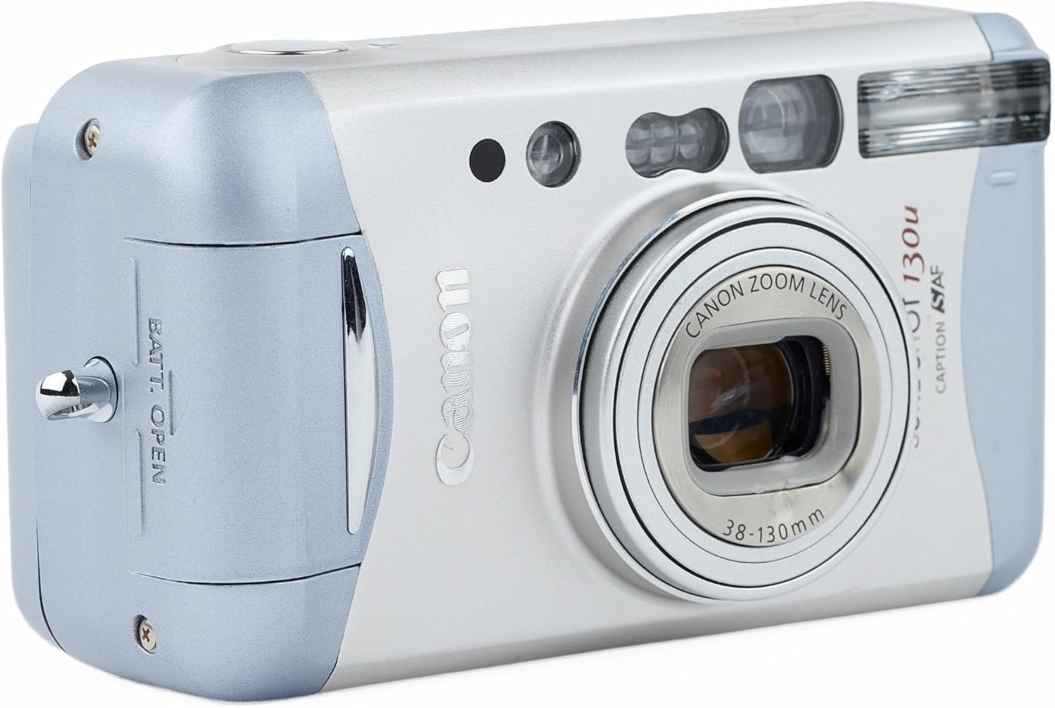 Canon 130u Sure Shot 35mm Camera Quartz Date Camera Kit