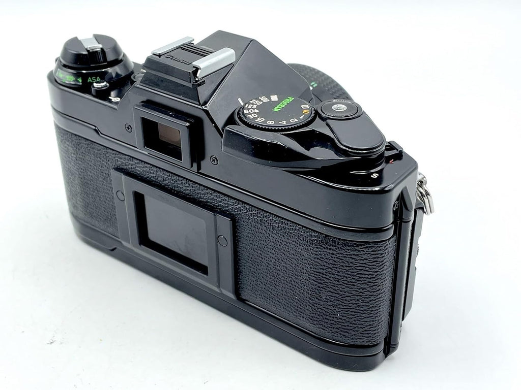 Canon AE-1 Program 35mm SLR Camera with 50mm 1:1.8 Lens (Black) (Renewed)