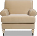 Jennifer Taylor Home Alana Lawson Large Comfortable Living Room Accent Chair