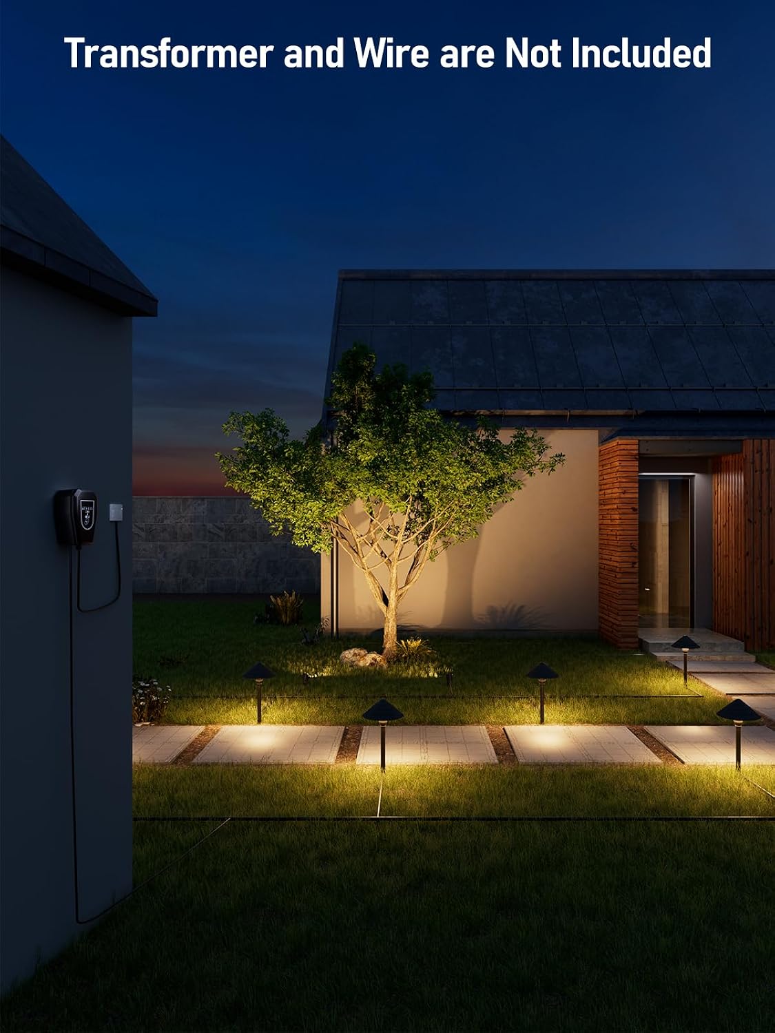 LEONLITE 12-Pack Low Voltage Landscape Lighting Kit, 12-24V LED Pathway Lights, Aluminum Outdoor Landscape Spotlight, Yard Light Kit for Walkway, Garden, ETL Listed, CRI90, 3000K Warm White