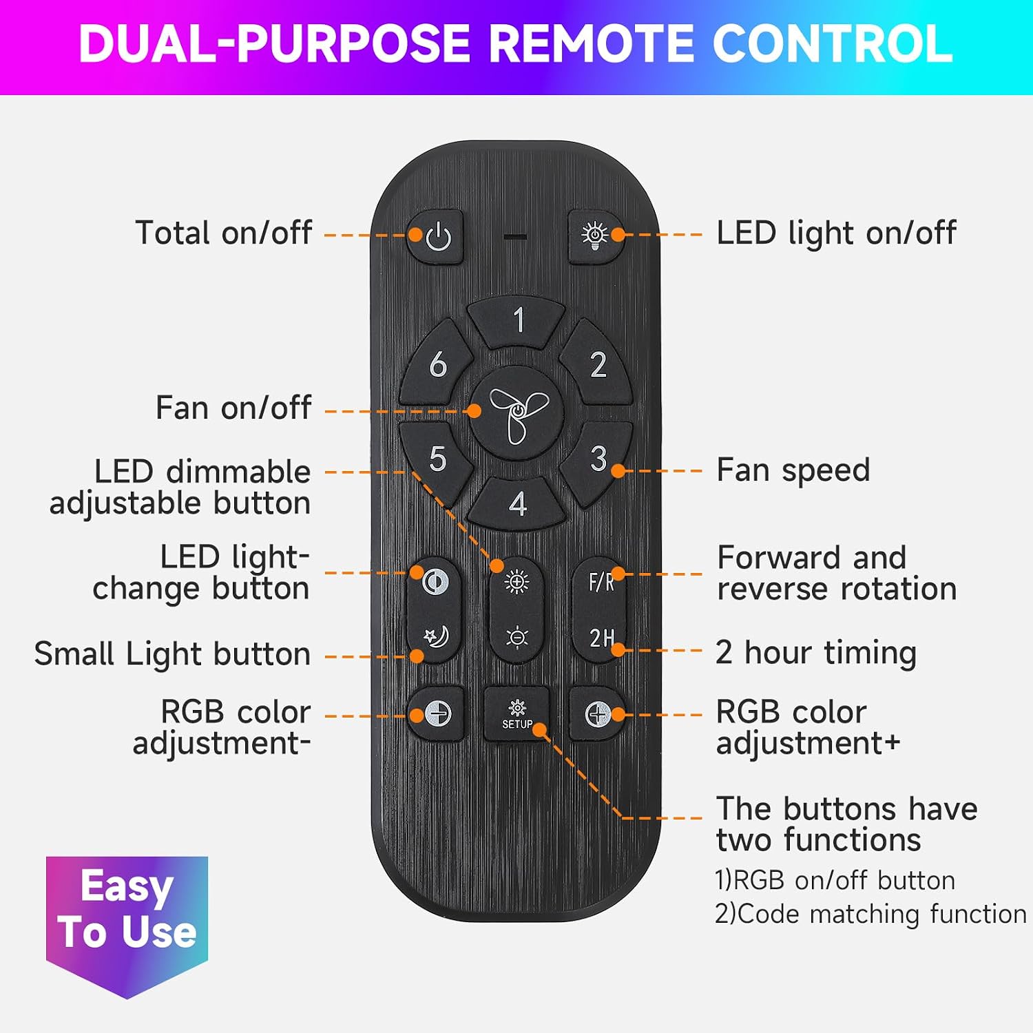 42 Inch Fandelier Ceiling Fans with Light - Retractable Crystal Ceiling Fan and Remote/APP Control, Noiseless DC Motor, RGB Dimmable Lights, Chandelier Ceiling Fan for Bedroom/Living Room Etc