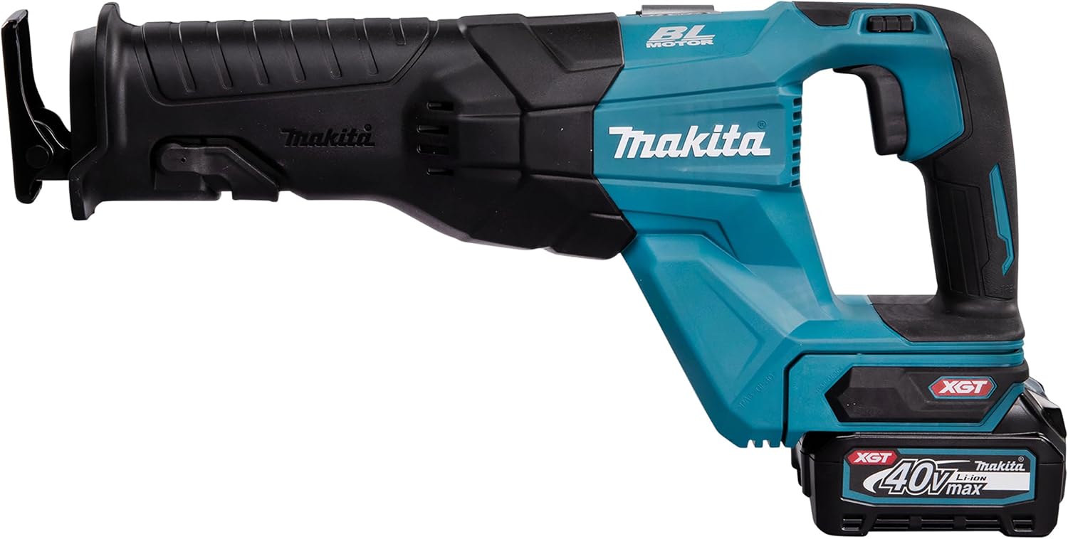 Makita JR001GM201 Cordless Reciprocating Saw 40 V Max. / 4.0 Ah 2 Batteries + Charger in Transport Case