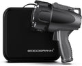 GOODSMANN 6000 Lumen Boat Spotlight - Waterproof Rechargeable LED Hunting Spotlight with Detachable Red Light Filter, EVA Carrying Case