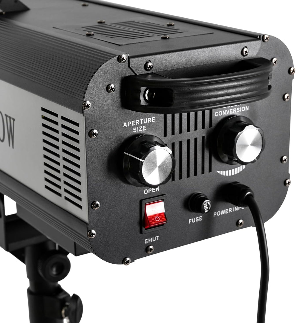 330W Stage Spotlight,Follow Spot Light with Tripod Bracket,Spotlight Lamp Manual Control Stage LedLight，Stand Party DJ Disco Light Beam for Wedding Birthdays Christmas Party
