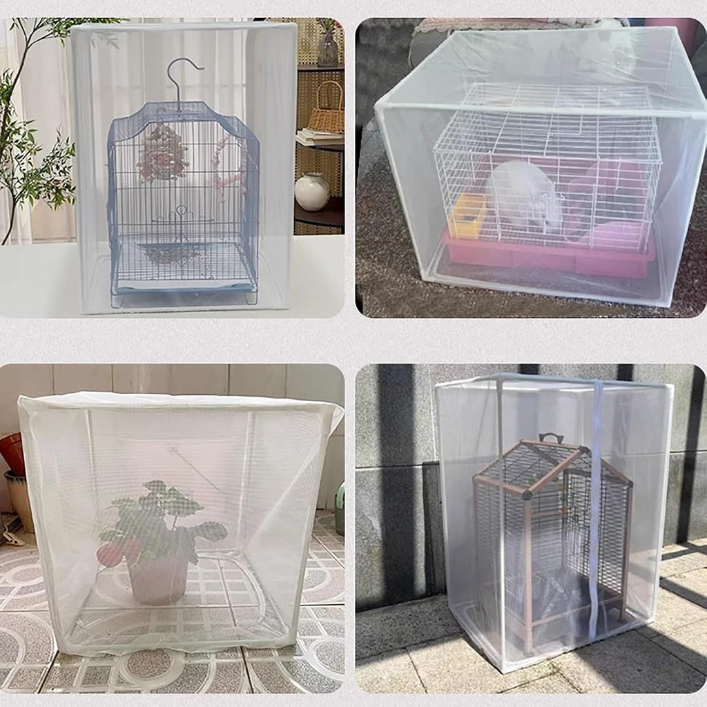Plant Protection Tent for Vegetable Garden – Zippered Indoor/Outdoor Tomato Grow Enclosure, Crop Cage Netting, 100x100x100cm Gardening Essential
