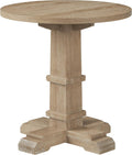 Crosley Furniture Joanna Modern Farmhouse Side Table, End Tables, Accent, Living Room Furniture, Rustic Brown