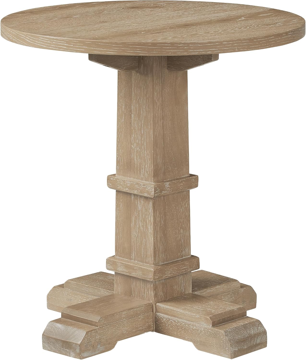 Crosley Furniture Joanna Modern Farmhouse Side Table, End Tables, Accent, Living Room Furniture, Rustic Brown