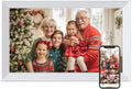 Digital Picture Frame WiFi, 15.6 Inch Frameo Digital Photo Frame, 32GB Memory, 1920*1080 IPS HD Touch Screen, Auto-Rotate, Share Pictures Video Instantly, Gift for Mom, Wedding, Birthday, Anniversary