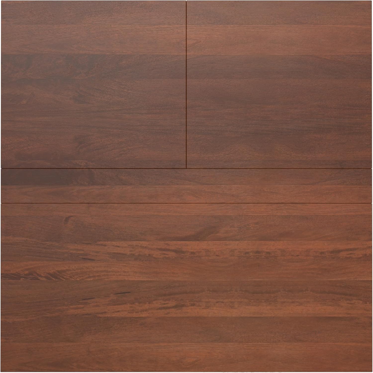 SIMPLIHOME Hunter Lift Top Coffee Table - 32 inch Wide Solid Mango Wood Industrial Square Cocktail Table in Umber Brown, Living Room Table with Dual Lift Tops, Hidden Storage and Gold Hairpin Legs