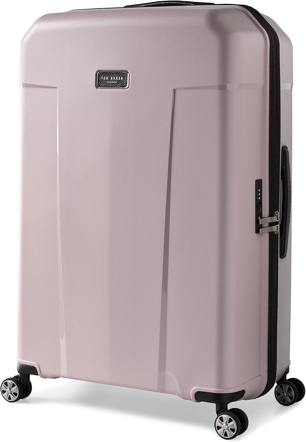 Ted Baker Flying Colours Hardside Trolley Collection, Blush Pink, L, Luggage
