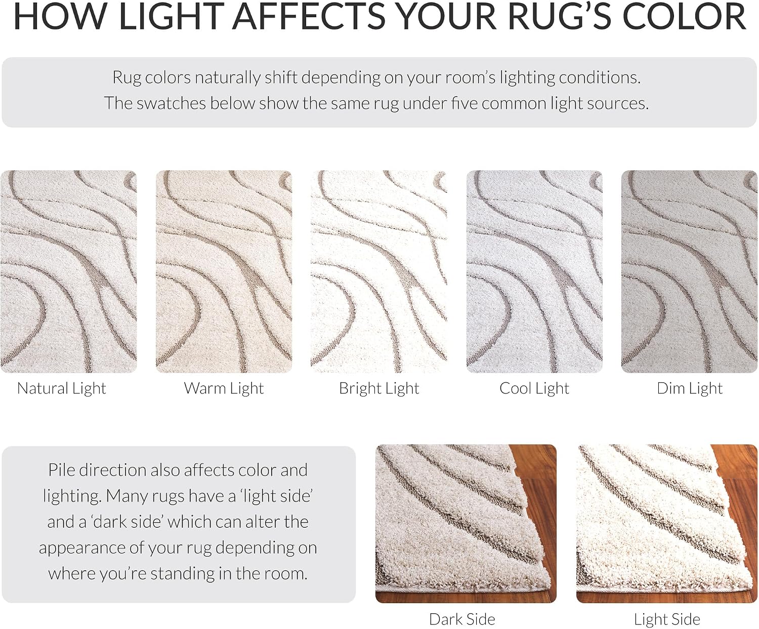 SAFAVIEH Florida Shag Collection Runner Rug - 2'3' x 17', Cream & Beige, Non-Shedding & Easy Care, 1.2-inch Thick Ideal for High Traffic Areas in Living Room, Bedroom (SG471-1113)
