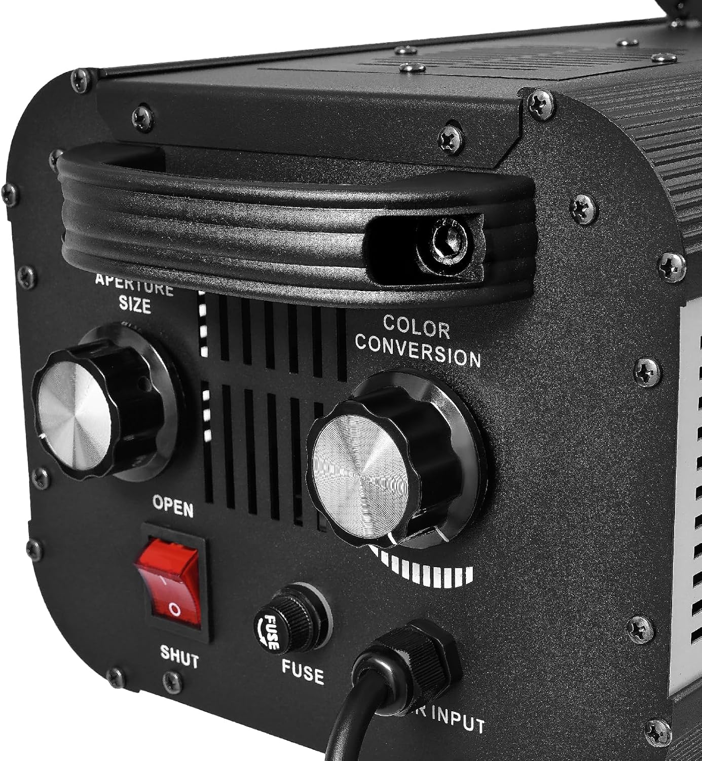 200W LED Follow Spot Light for Stage Muti-Color Professional Performance Lights for DJ Party Theater Disco Wedding Stage Spotlight w/Stand