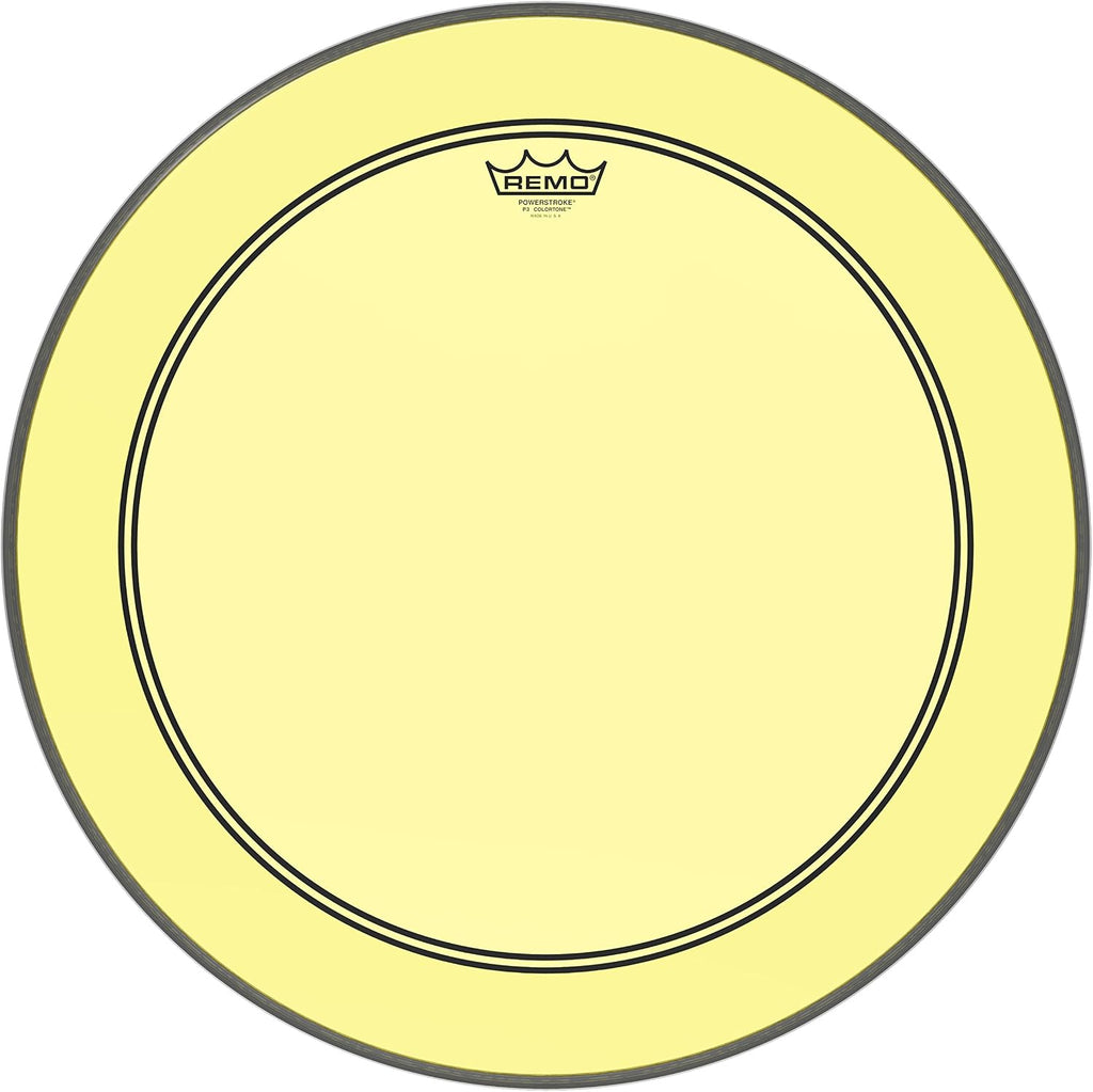 Remo Powerstroke P3 Colortone Purple Bass Drumhead, 24'