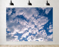 Trykid 20x10ft Blue Sky White Clouds Backdrop Clear Sky Clouds Natural Scenery Photography Background Newborn Wedding Birthday Party Decoration Photo Prop Fabric