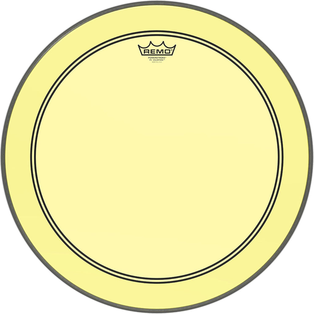 Remo Powerstroke P3 Colortone Purple Bass Drumhead, 24'