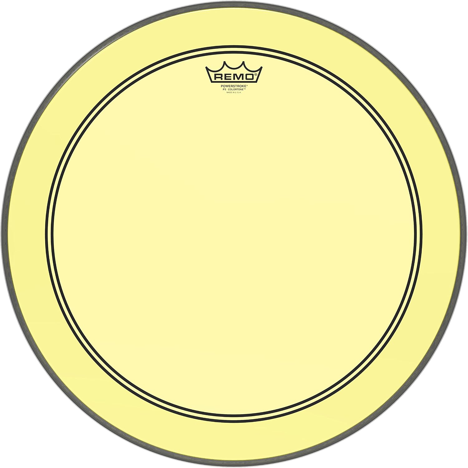 Remo Powerstroke P3 Colortone Purple Bass Drumhead, 24'