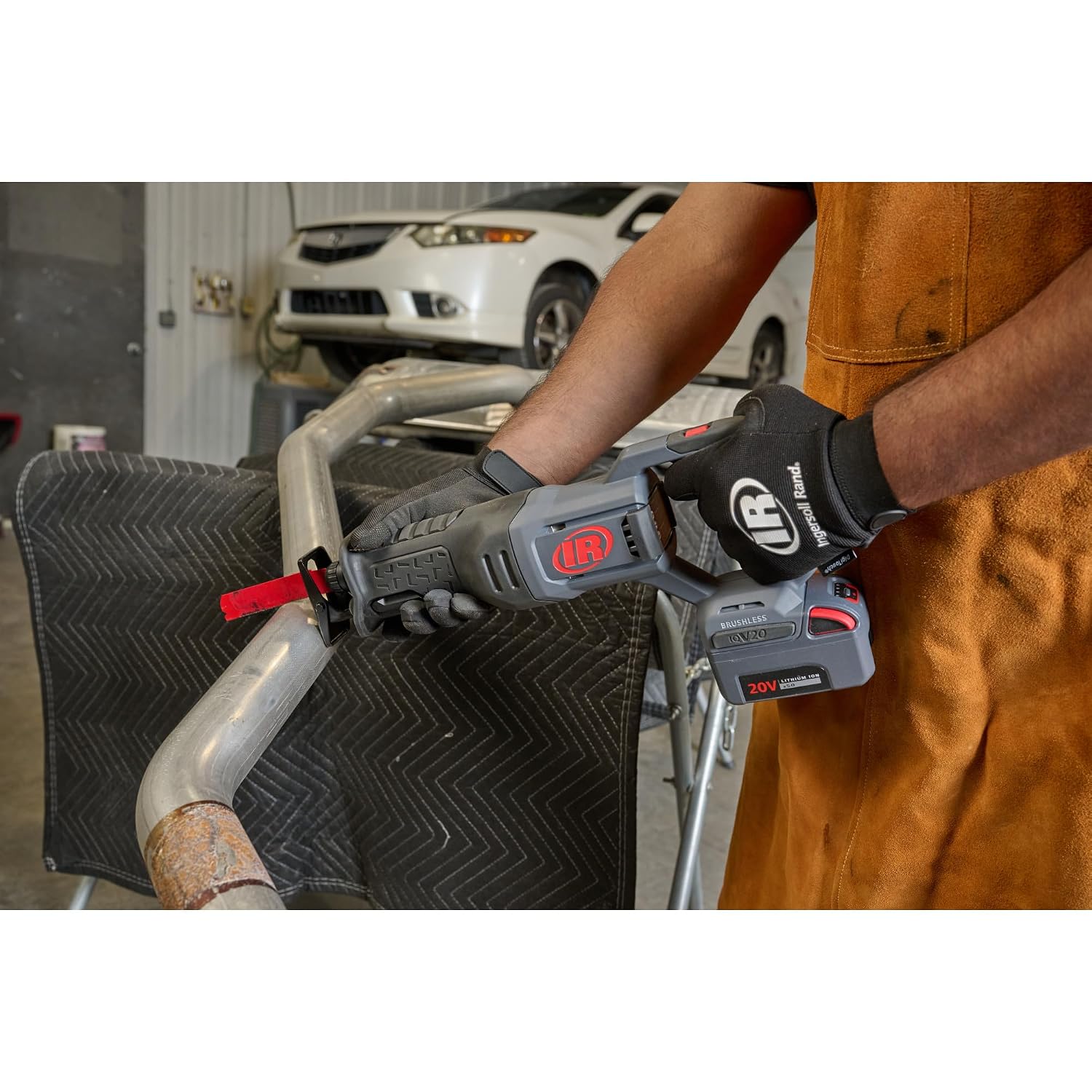 Ingersoll Rand C5101-K22 20V Cordless Reciprocating Saw 2 Battery Kit, 1-1/4' Stroke, 3000 SPM