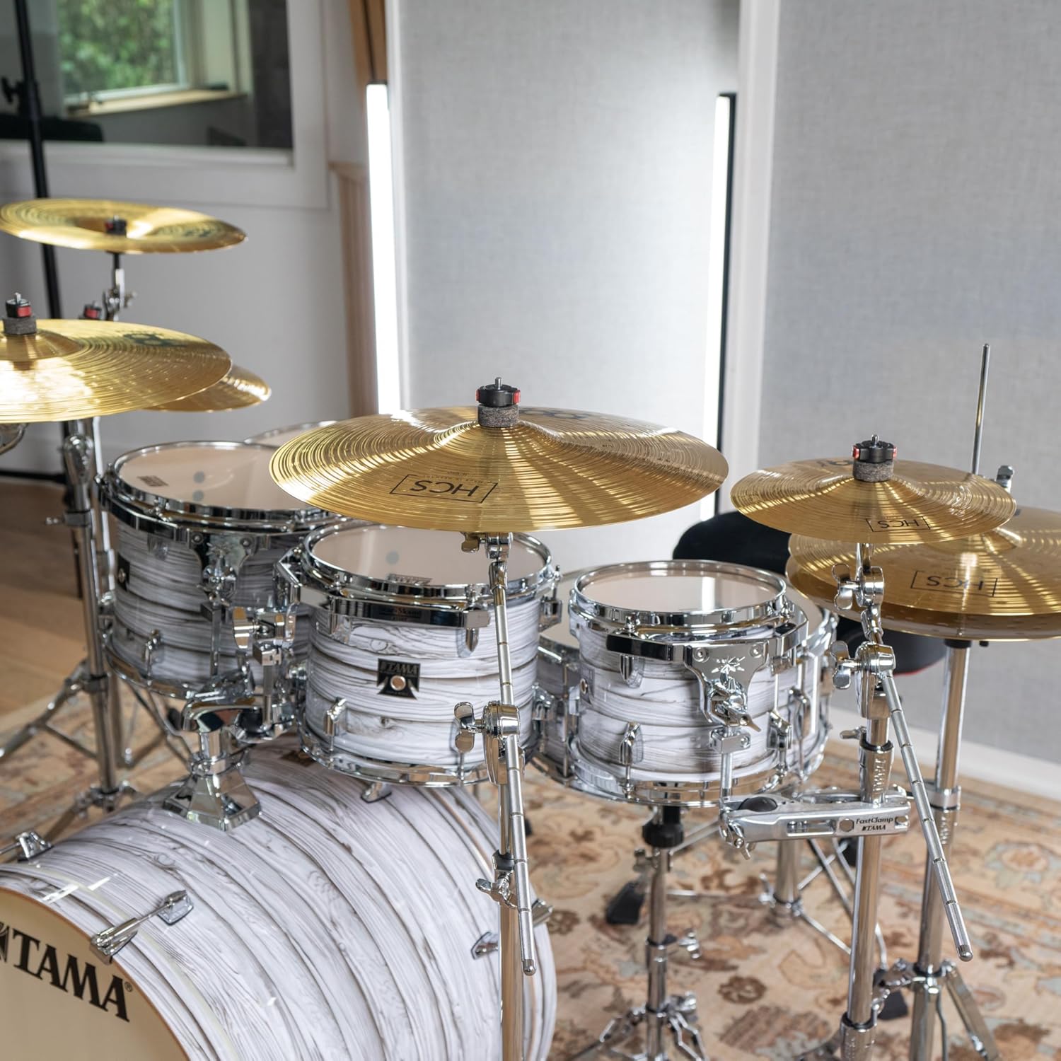 Meinl Cymbals Super Set Box Pack with 14' Hihats, 20' Ride, 16' Crash, 18' Crash, 16' China, and a 10' Splash – HCS Traditional Finish Brass – Made In Germany, 2-YEAR WARRANTY (HCS-SCS)