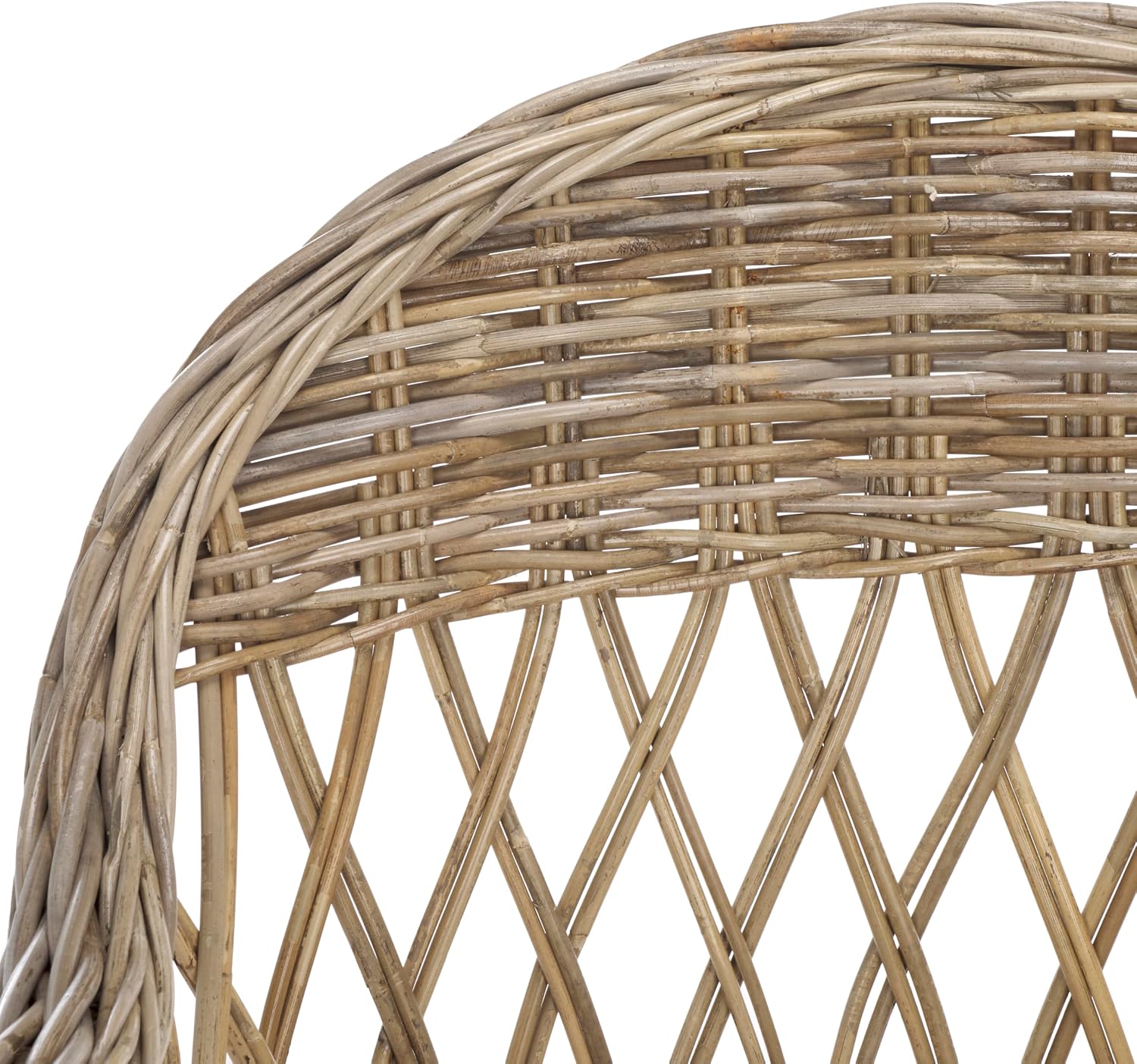 Safavieh Home Collection Inez Natural Wicker Club Chair