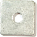 Hard-To-Find Fastener Hot-Dip Galvanized Square Washers, Durable & Secure Stainless Steel Metal Hardware Plates for DIY, Home Improvement, Construction, 1/2 x 2 x 2 x 3/16, Pack of 235