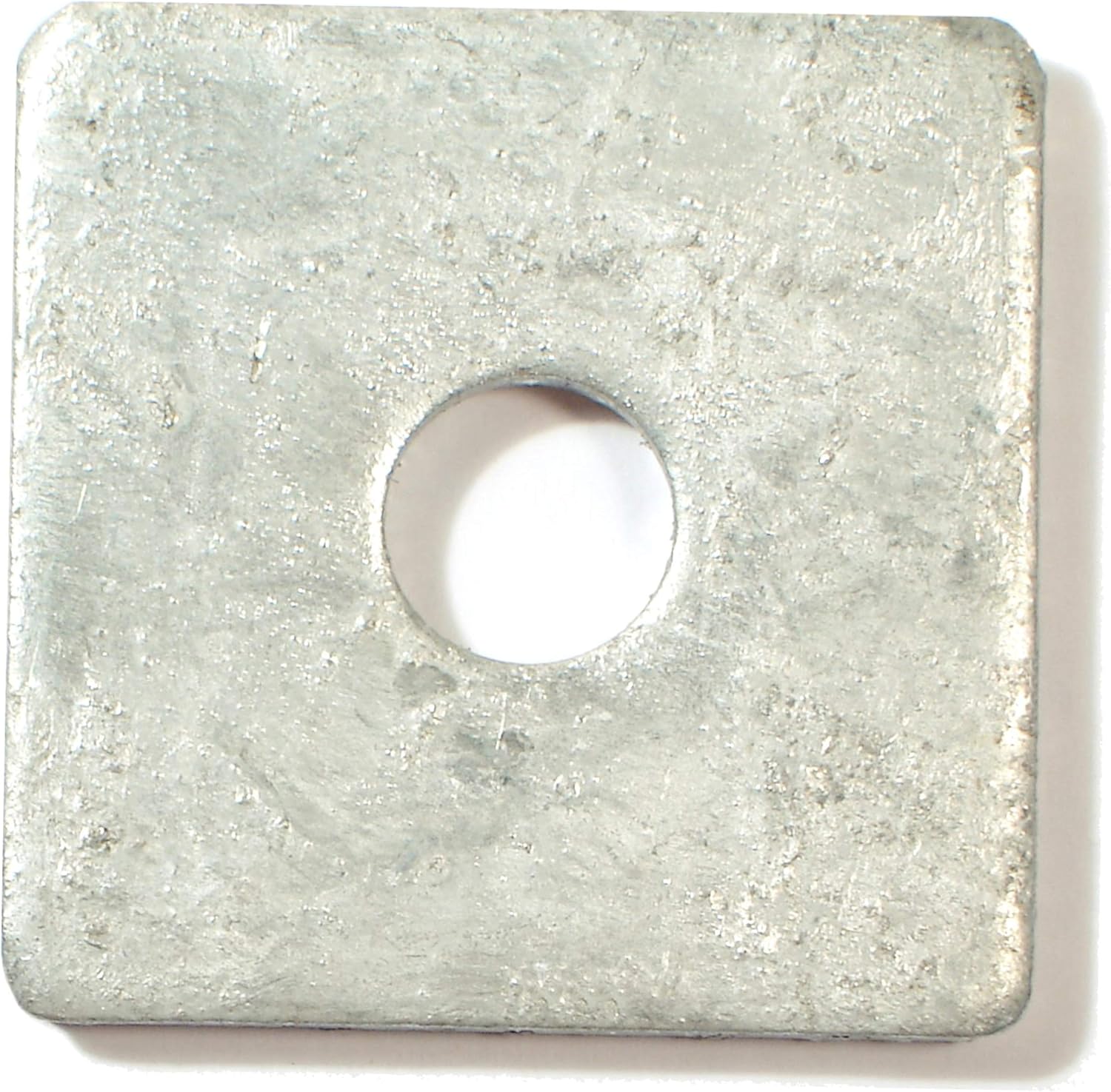 Hard-To-Find Fastener Hot-Dip Galvanized Square Washers, Durable & Secure Stainless Steel Metal Hardware Plates for DIY, Home Improvement, Construction, 1/2 x 2 x 2 x 3/16, Pack of 235