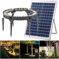 Solar Spot Lights Outdoor, LED Low Voltage Landscape Tree Ring Lights, Lawn Solar Lights Led, Easy to Use(Pack of 6)