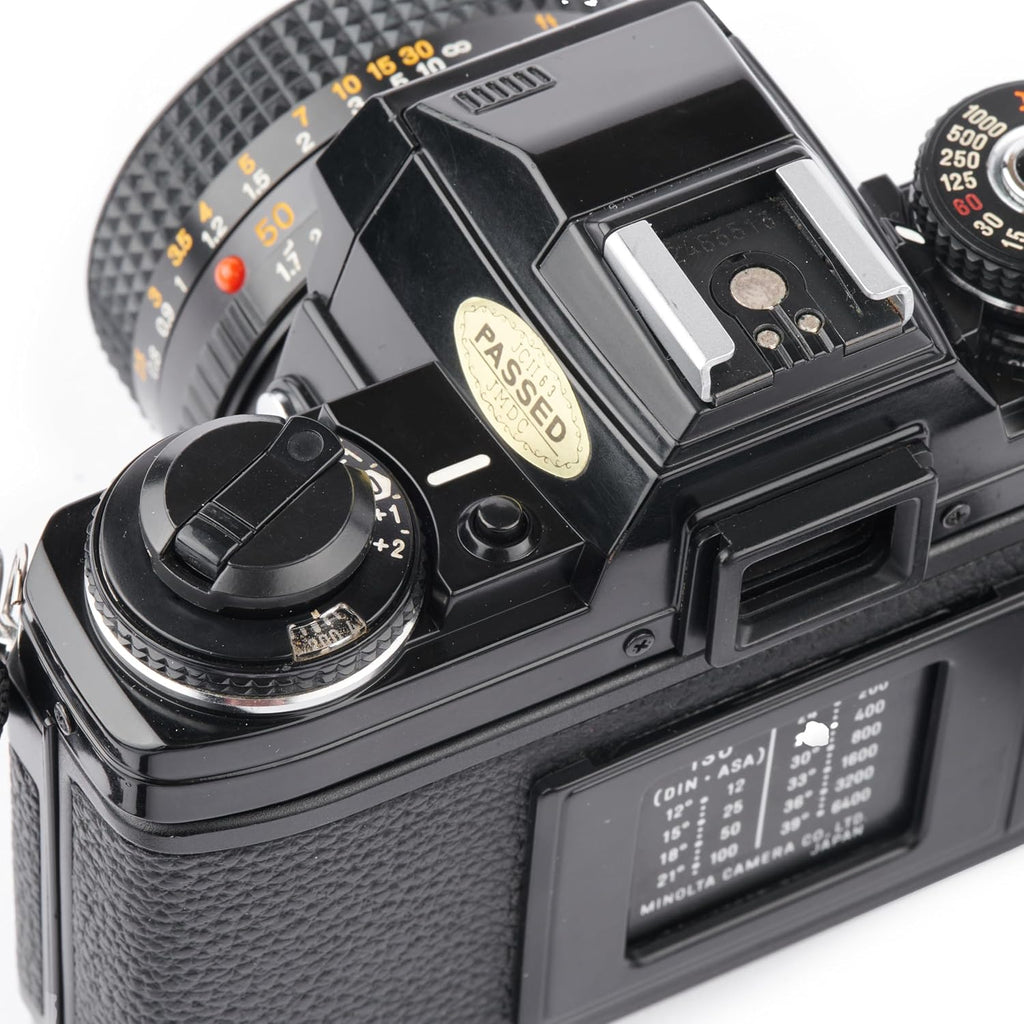 Minolta X-700 35mm Film SLR with Minolta MD 50mm 1:2 Manual Focus Lens (Renewed)