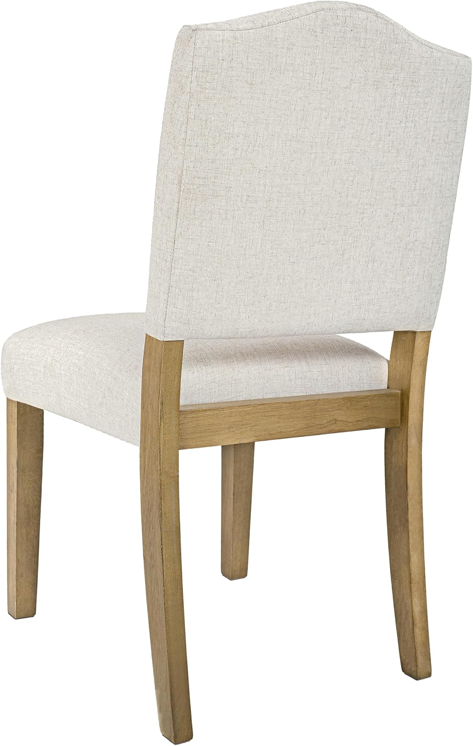 HomePop Open Back Dining Chair - Cream Textured Woven (Single Pack)