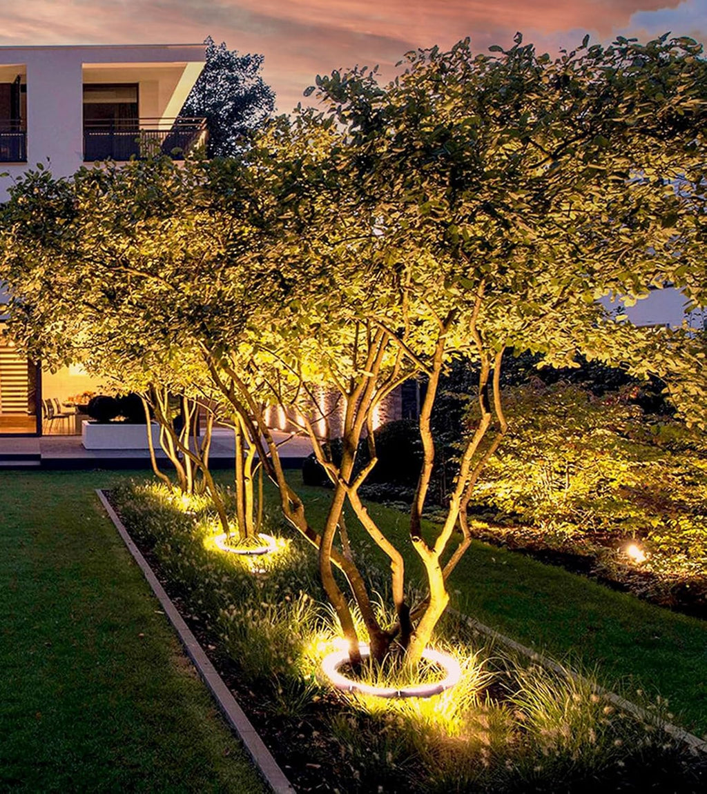 Outdoor Solar Palm Tree Lights，IP 65 Waterproof Led Floodlights，Garden Trees ﻿(60W)
