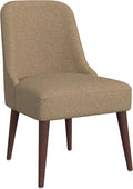 HomePop Hemet Gayle Dining Chair - Brown Boucle (Single Pack)