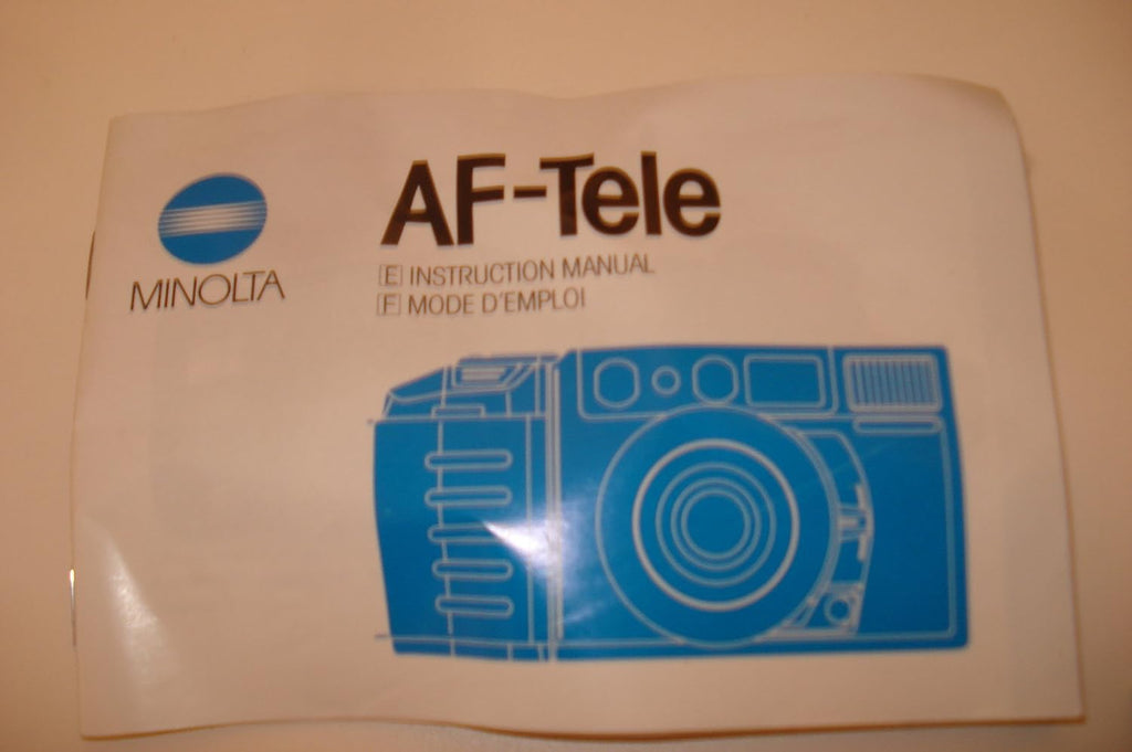 Minolta AF-Tele 35mm Point and Shoot AF Film Camera w/ 38mm Standard & 60mm Telephoto Lens (Renewed)