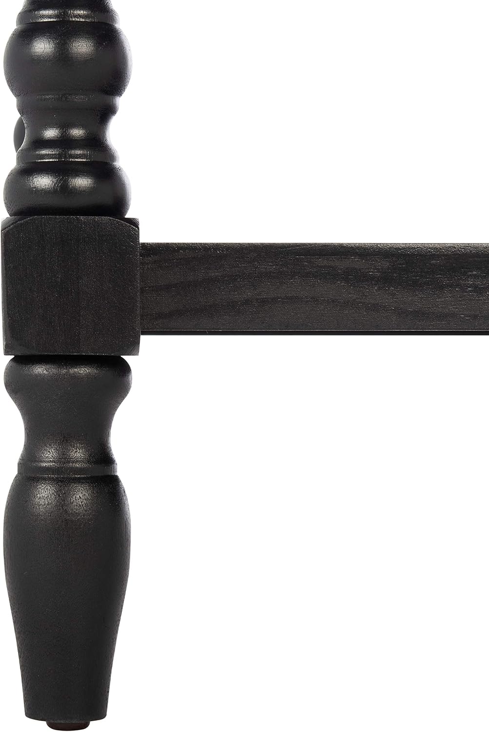 SAFAVIEH Furniture - Athena 3-Drawer Console Table - Black - Solid Wood - Farmhouse Classic Design - Ideal for Entryway, Living Room, Hallway, 23.5' W x 13' D x 29.5' H (CNS5703B)