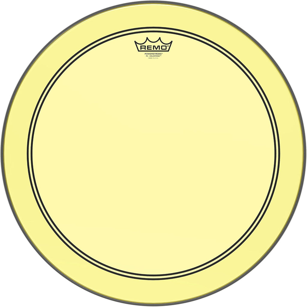 Remo Powerstroke P3 Colortone Purple Bass Drumhead, 24'