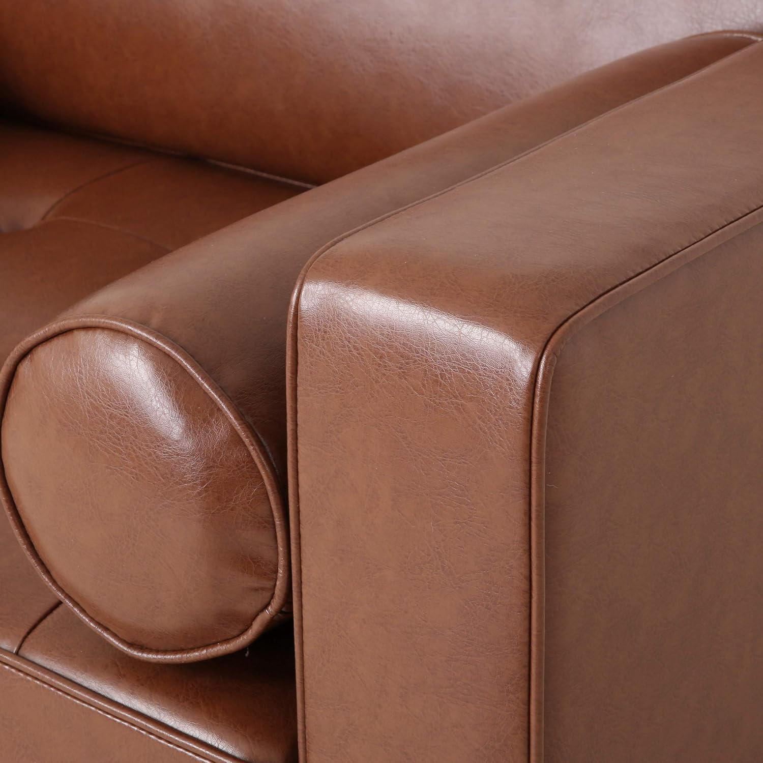 Christopher Knight Home Malinta Club Chair, Cognac + Espresso