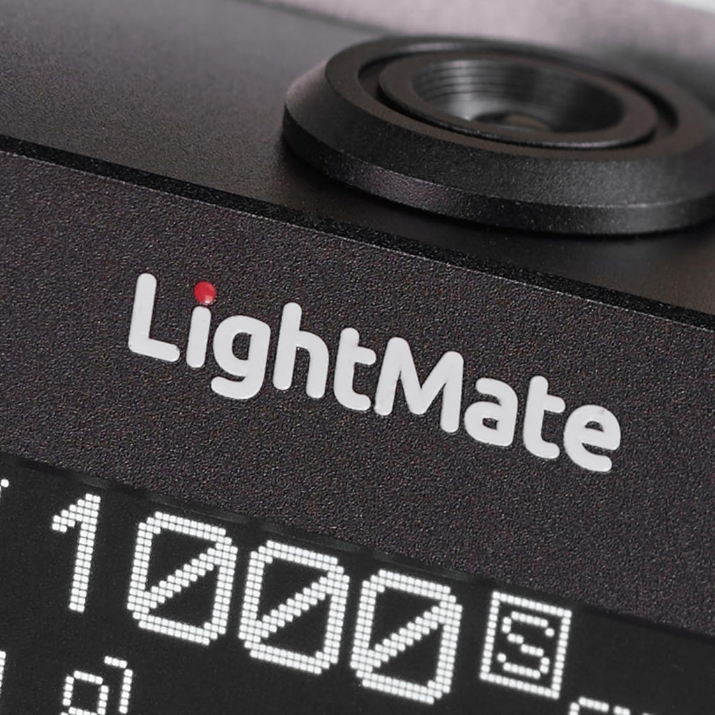 LightMate Area 2S Light Meter Photography & OV-X1 17° Retro Viewfinder, 0.96' Large OLED Screen, Ultra-Compact, Rechargeable Battery, for Leica & Other Film Cameras, Black