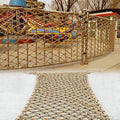 Versatile Safety Net for Kids - 7x23FT Climbing Rope Net for Tree House, Balcony, Stairs & Railings, Anti-Fall Protection, Child Safety Guard Fence