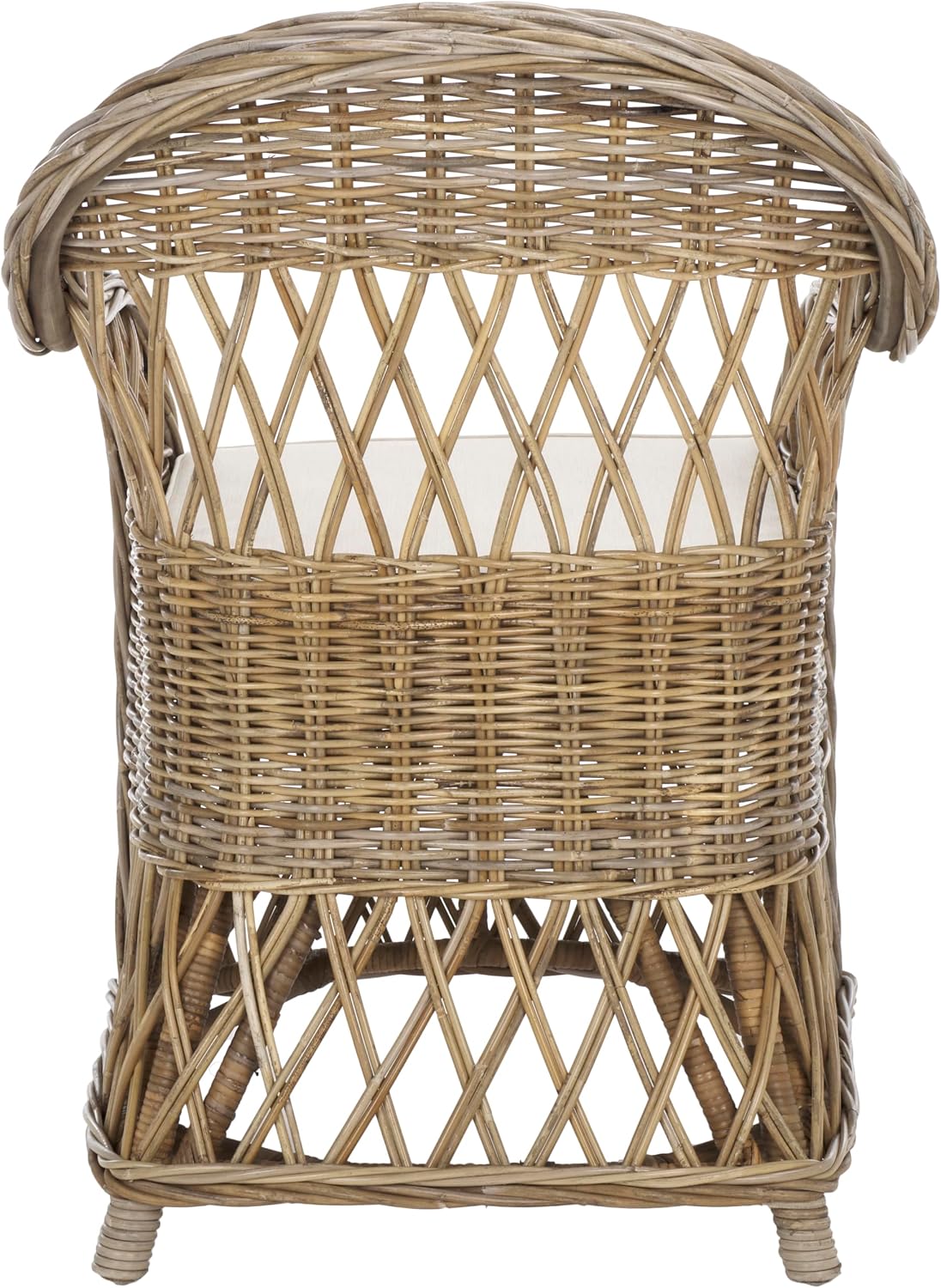 Safavieh Home Collection Inez Natural Wicker Club Chair