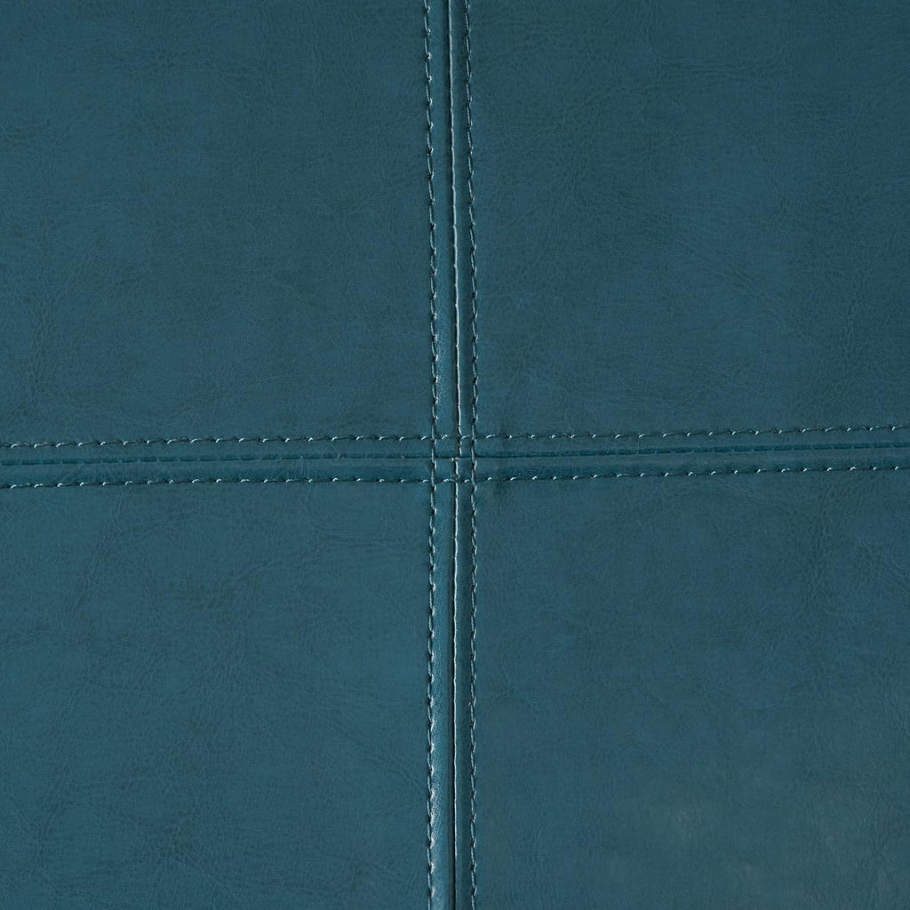 Christopher Knight Home Glouster PU Storage Ottoman, Teal 17. 50D x 51. 25W x 16. 25H