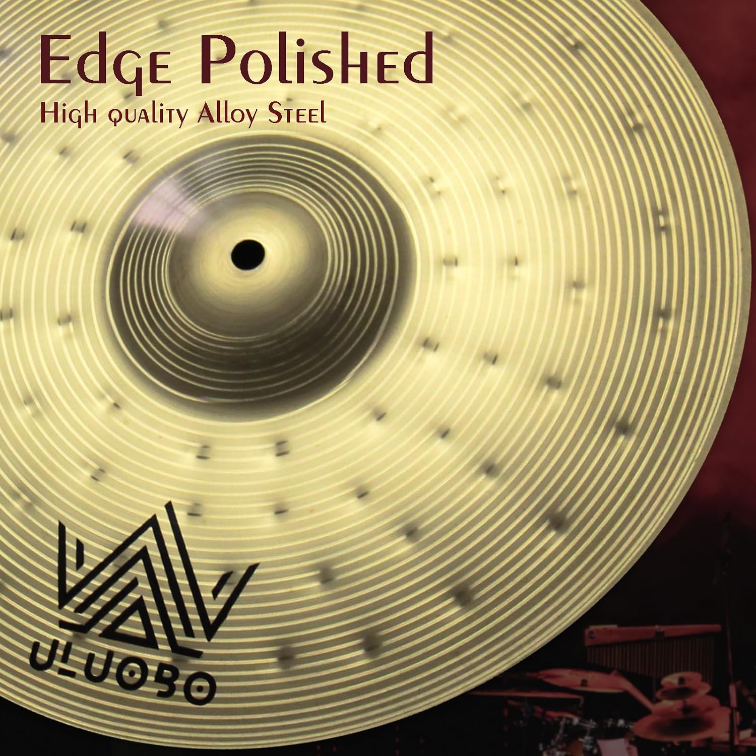 Cymbal Pack, Drum Set Cymbals 9 Pieces, Symbols for Drums