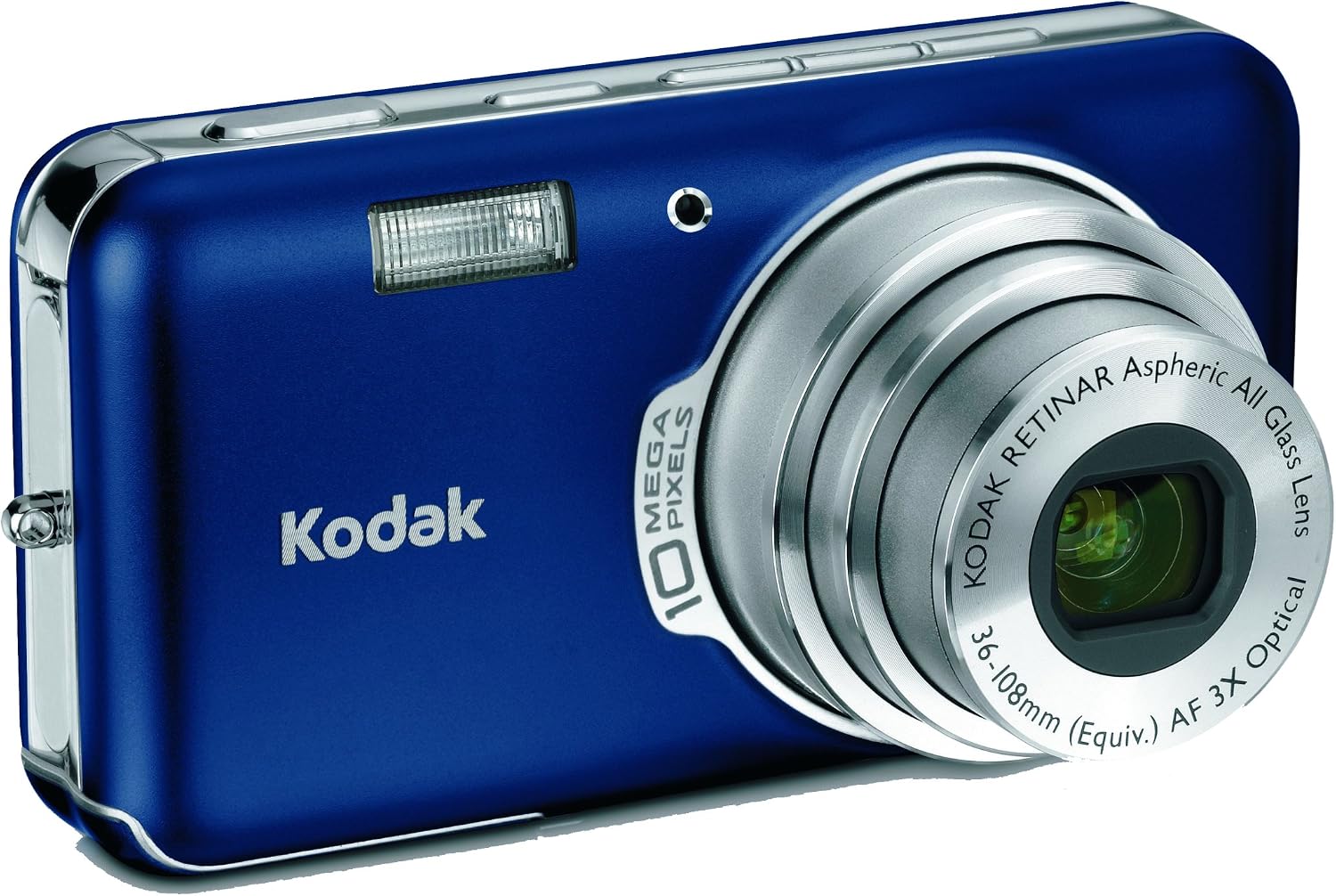 Kodak Easyshare V1003 10 MP Digital Camera with 3xOptical Zoom (Cosmic Blue) (OLD MODEL)