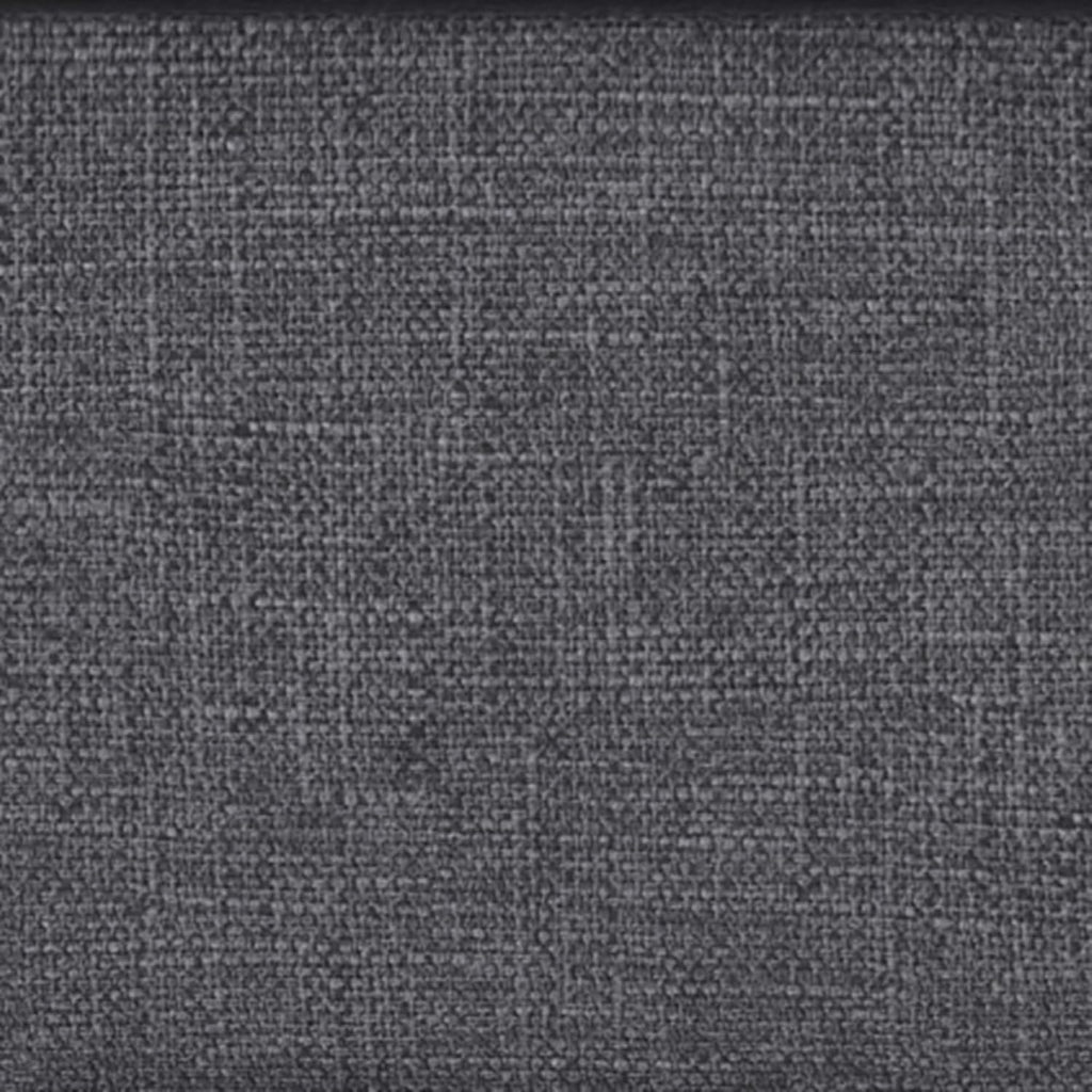 SIMPLIHOME Cosmopolitan Storage Ottoman Bench - 44 inch Wide Upholstered Linen Look Fabric Rectangle Storage Ottoman in Slate Grey, Transitional Bench for Bedroom with Tufted Lift-Top and Open Shelf