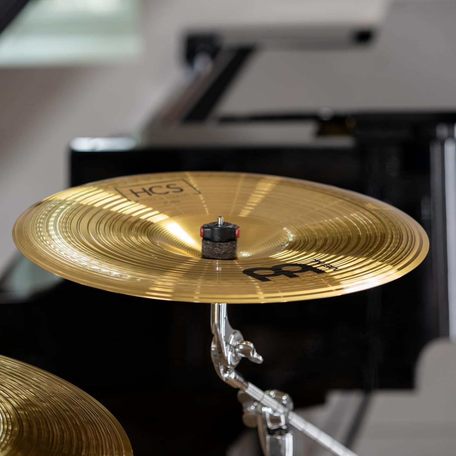 Meinl Cymbals Super Set Box Pack with 14' Hihats, 20' Ride, 16' Crash, 18' Crash, 16' China, and a 10' Splash – HCS Traditional Finish Brass – Made In Germany, 2-YEAR WARRANTY (HCS-SCS)