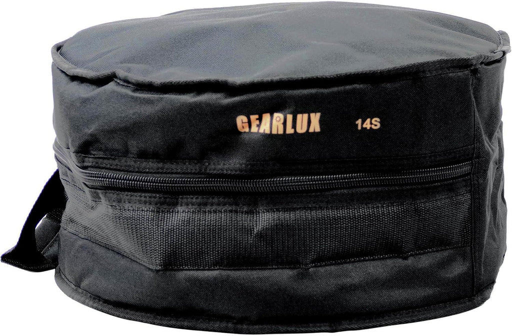 Gearlux 5-Piece Drum Bag Set with 10mm Padding for 10' Tom, 12' Tom, 14' Tom, 14' Snare, and 20' Bass Drum