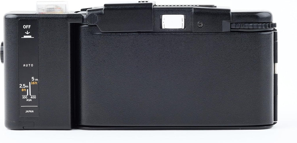 Olympus XA 35mm Film RangeFinder Camera with Flash Attached Olympus D-Zuiko 35mm f/3.5 lens and Flash Attachment (Renewed)
