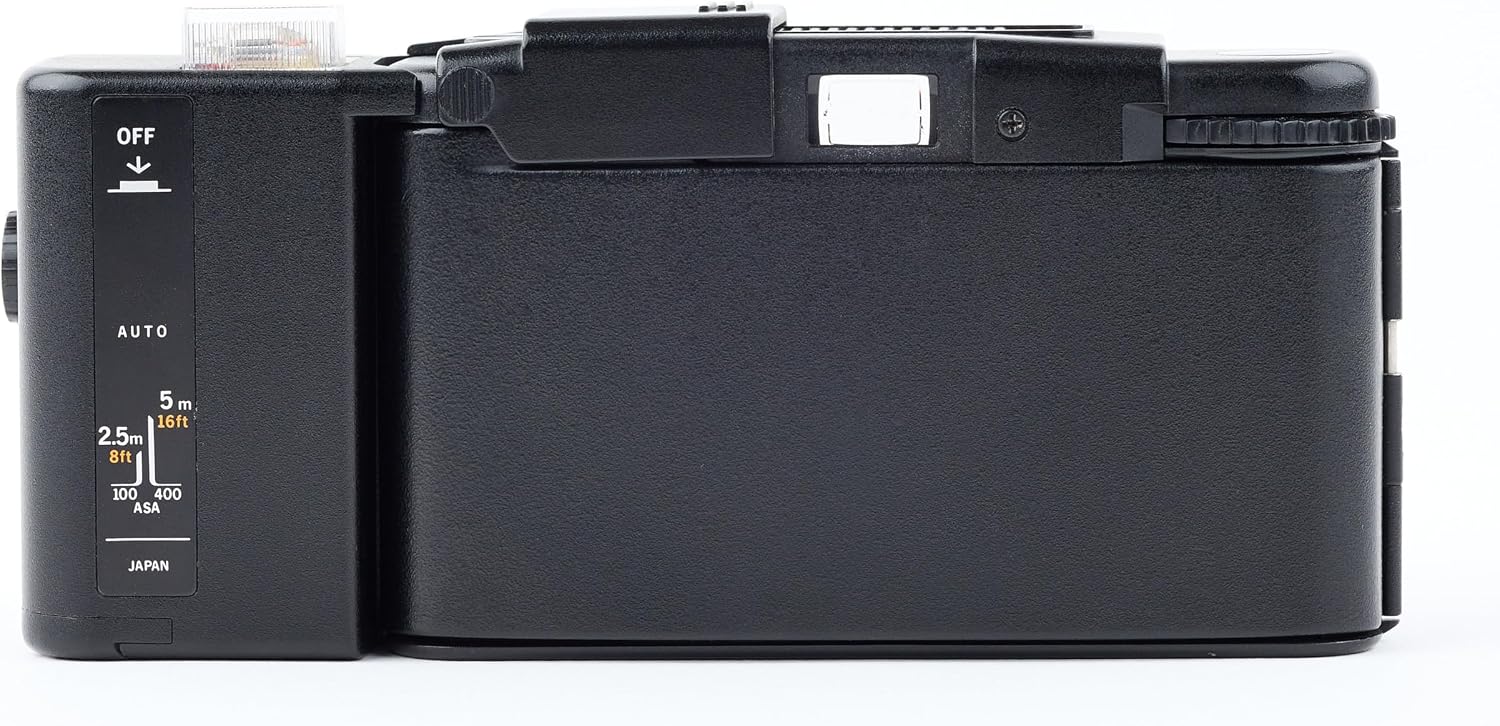 Olympus XA 35mm Film RangeFinder Camera with Flash Attached Olympus D-Zuiko 35mm f/3.5 lens and Flash Attachment (Renewed)